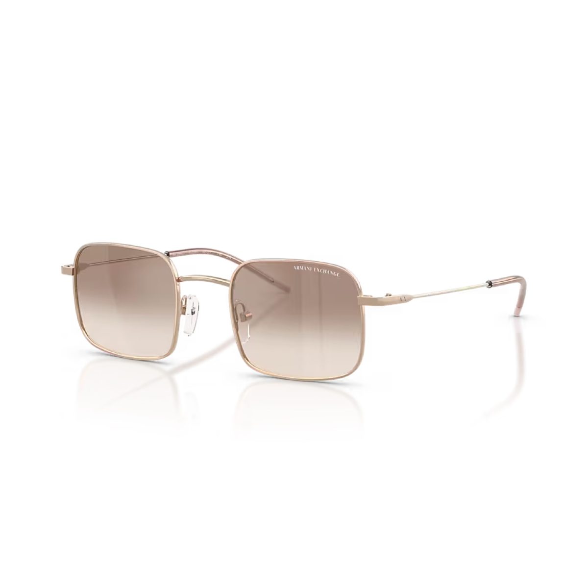 Kính Mát Vuông Unisex Armani Exchange 0AX2055S-61039446 Vàng Hồng - Ảnh 8