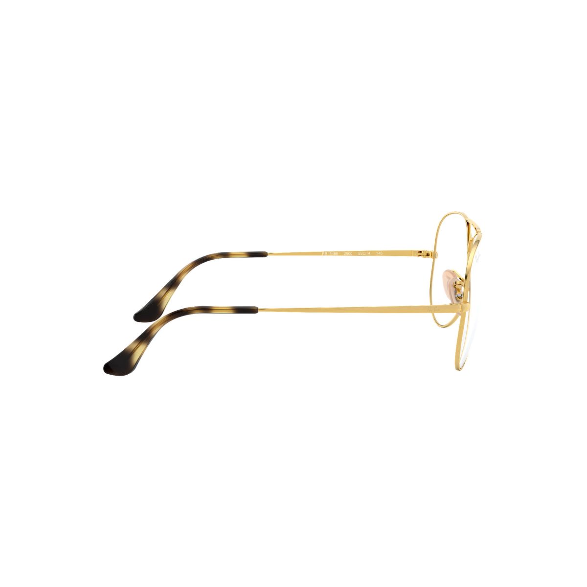 Gọng kính Unisex RAY-BAN 0RX6489 2500 Vàng - Ảnh 2