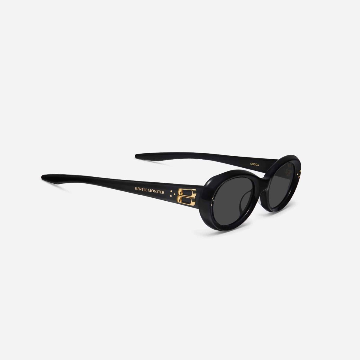 Kính mát Unisex Gentle Monster Cocoa 01GD Đen - Ảnh 6