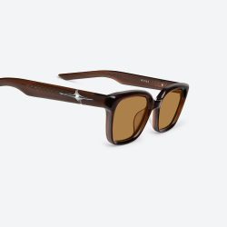 Kính mát Unisex Gentle Monster Hesse BRC13 Nâu đậm - Ảnh 2
