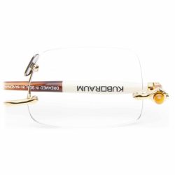 Gọng kính Unisex KUBORAUM P56GDTO Vàng - Ảnh 3