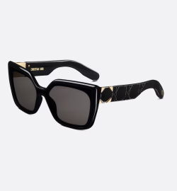 Kính Mát Nữ Dior Lady 95.22 S2F 10A0 53 Đen - Ảnh 2