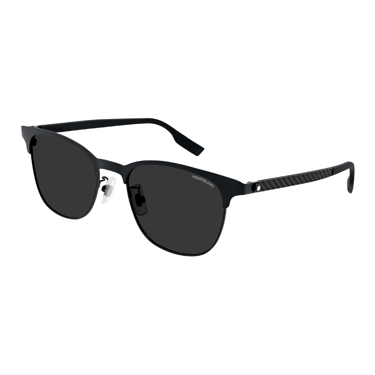 Kính mát Unisex Montblanc MB0183S_53_001 Đen - Ảnh 2
