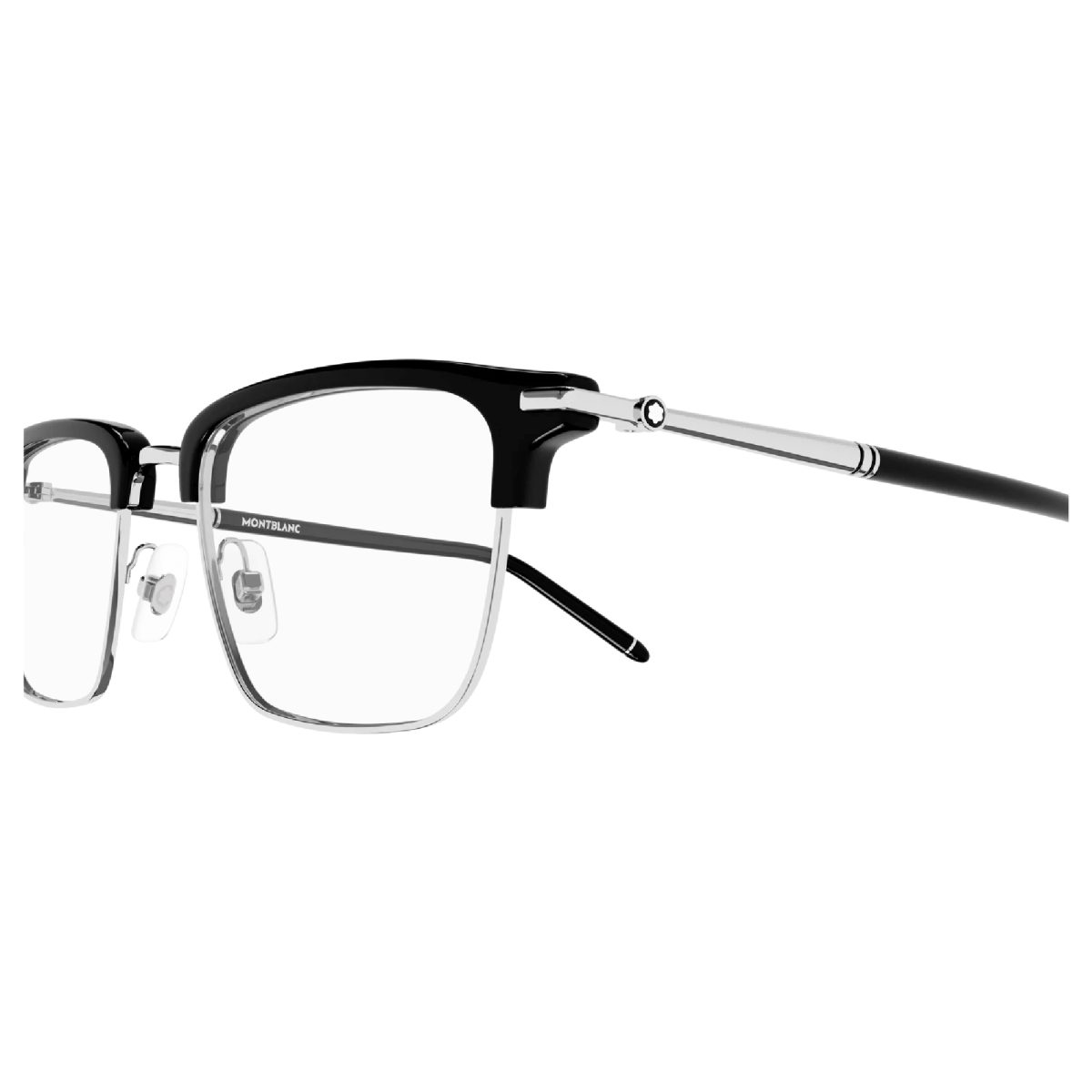Gọng kính Unisex MONTBLANC MB0243O 004 Bạc - Ảnh 3
