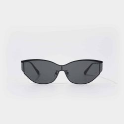 Kính Mát Unisex Red Monkey Mắt Mèo Kim Loại Đen Bóng MK-KM-RM7307-C1-14