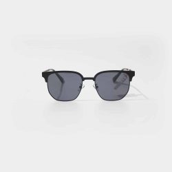 Kính Mát Unisex Red Monkey Mắt Mèo Kim Loại Đen Nhám MK-KM-RM7328-C1-55