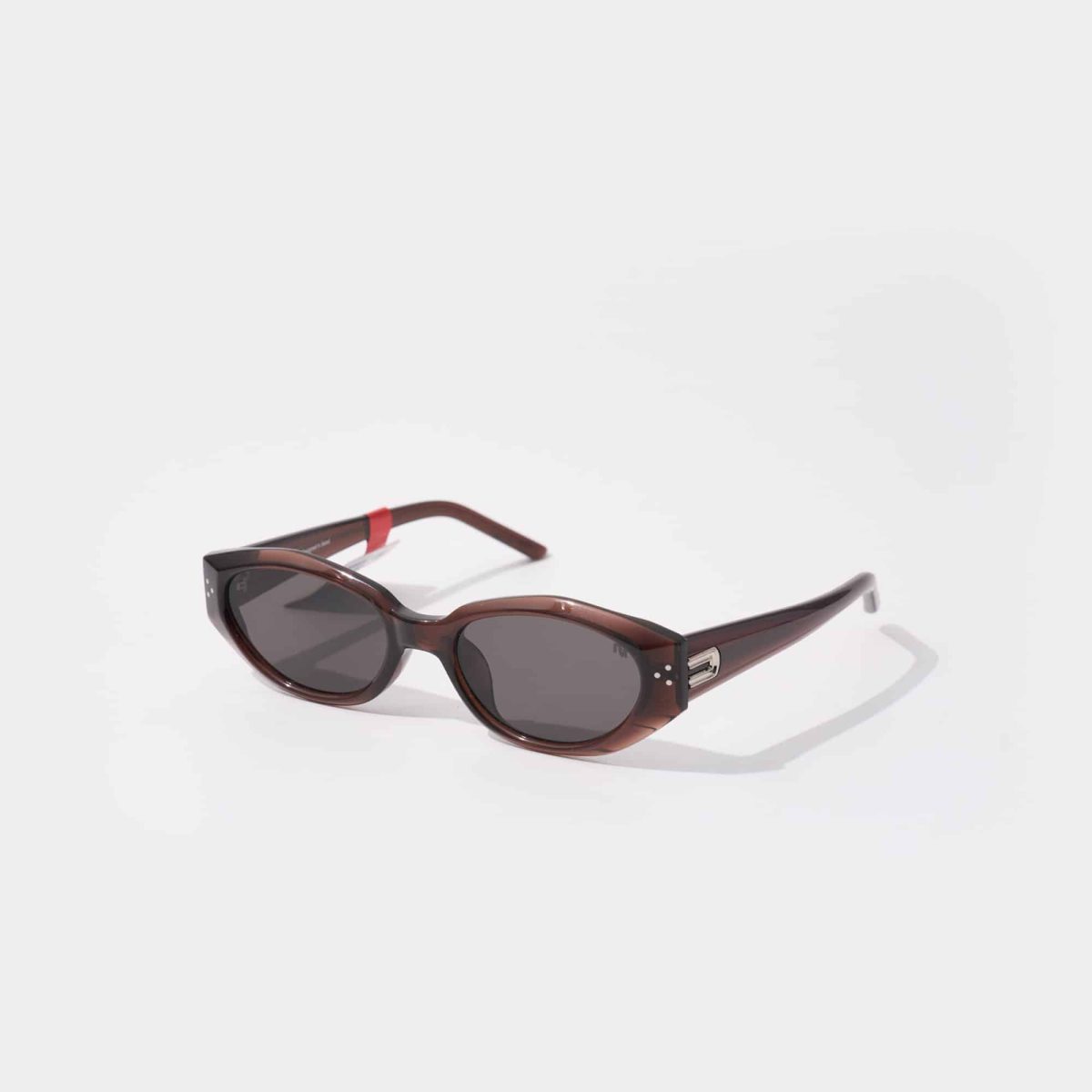 Kính Mát Nữ Red Monkey Oval Nhựa Nâu MK-KM-RM9093-C2-55 - Ảnh 2