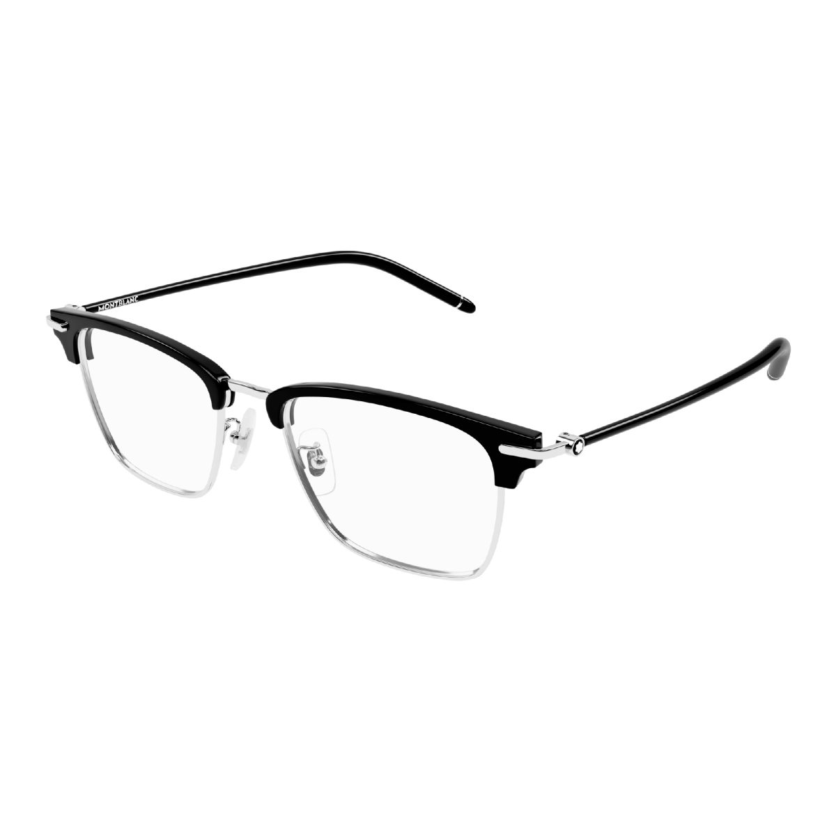 Gọng kính Unisex MONTBLANC MB0409O 001 Bạc - Ảnh 2