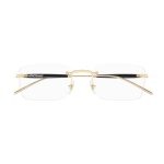 Gọng kính Unisex MONTBLANC MB0411O 001 Vàng