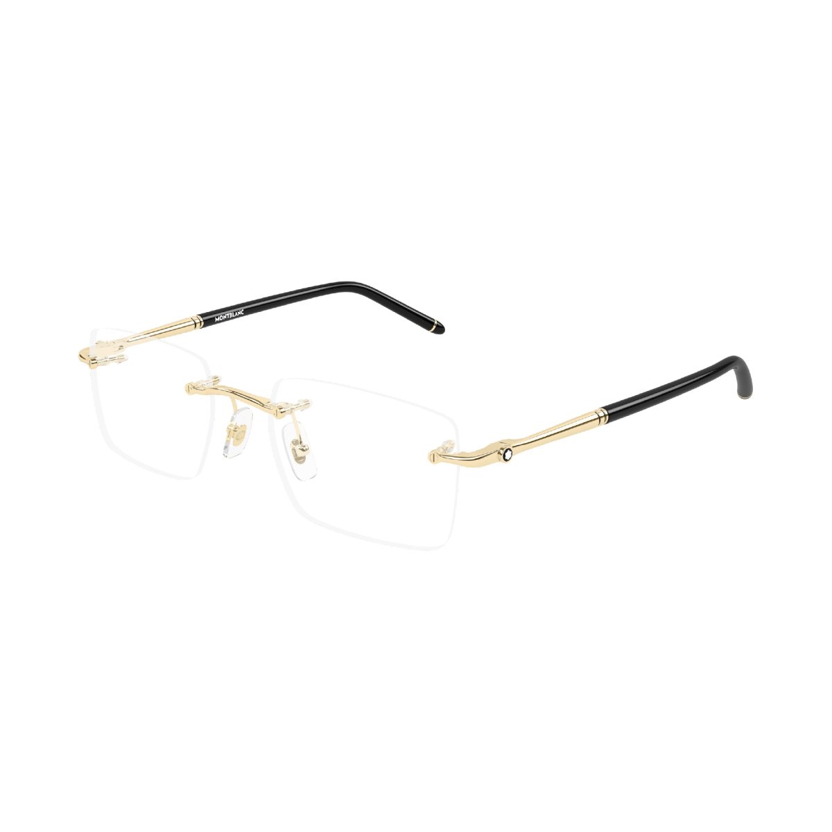 Gọng kính Unisex MONTBLANC MB0444O 001 Đen - Ảnh 2
