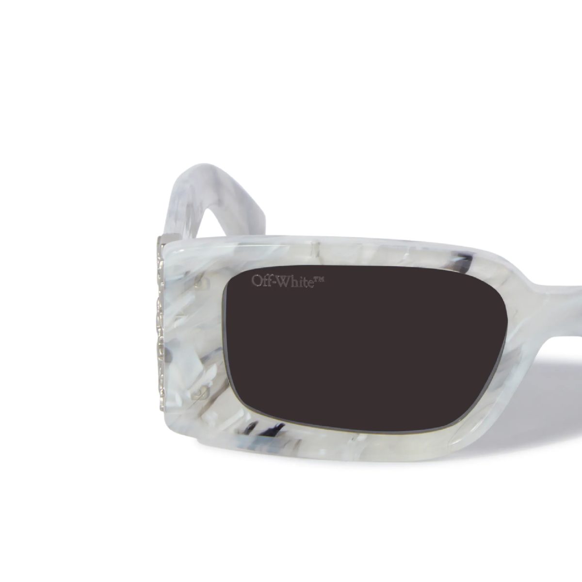 Kính mát Unisex OFF WHITE ROMA OERI098F23PLA0010807 Xám - Ảnh 4