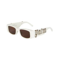 Kính mát Unisex PALM ANGELS ANGELS WHITE PERI 001 Trắng - Ảnh 2
