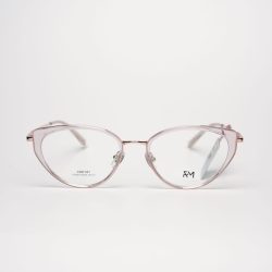 Gọng Kính Nữ RedMonkey Mắt Mèo Nhựa Hồng Nhạt Trong MK-GK-RMST262-C9-53