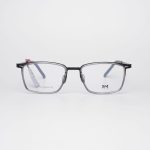Gọng Kính Nam RedMonkey Vuông Kim Loại Đen trong MK-GK-RMS0103-C2-53