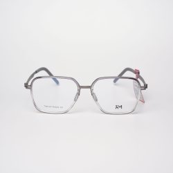 Gọng Kính Nam RedMonkey Vuông Kim Loại Xám Trong MK-GK-RMS0106-C2-53