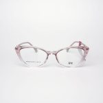 Gọng Kính Nữ RedMonkey Mắt Mèo Nhựa Hồng Nhạt Trong MK-GK-RMS01027-C9-53