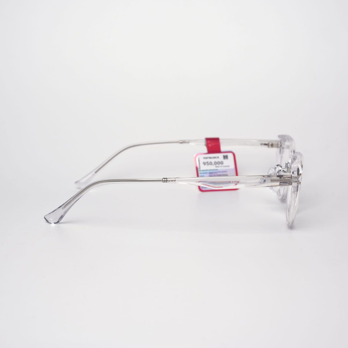 Gọng Kính Nữ RedMonkey Vuông Nhựa Trắng Trong MK-GK-RMST10204-C8-52 - Ảnh 2