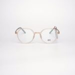 Gọng Kính Unisex RedMonkey Tròn Kim Loại Vàng MK-GK-RM0601-C6-48