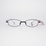 Gọng Kính Unisex RedMonkey Đa Giác Kim Loại Đen MK-GK-RMPT08296-C04-54