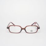 Gọng Kính Unisex RedMonkey Vuông Nhựa Nâu Đậm MK-GK-RMQQ7071-C12-50