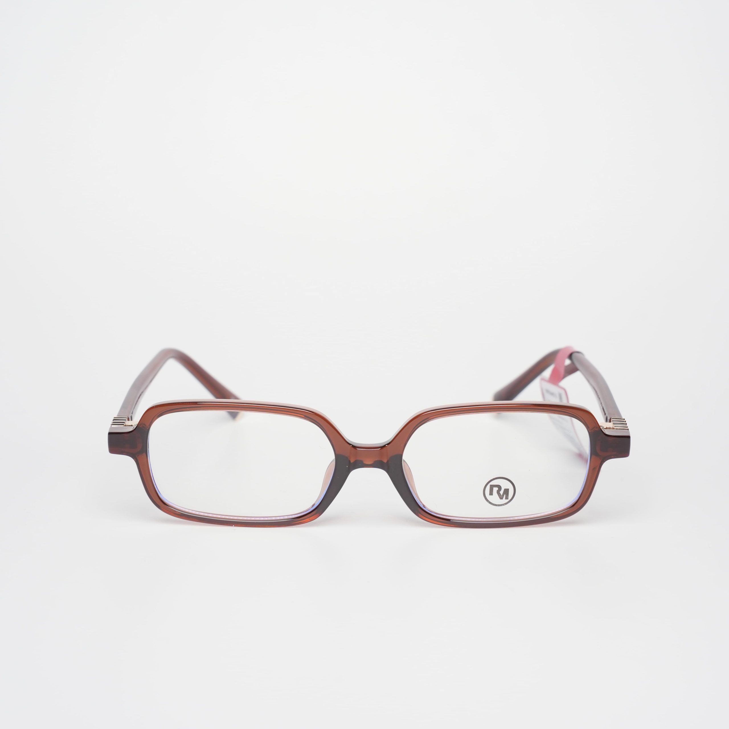 REDMONKEY-RMFB448C12-690K-GOC1-scaled-1.jpg Gọng Kính Unisex RedMonkey Vuông Nhựa Nâu Đậm MK-GK-RMQQ7071-C12-50 - Ảnh 1