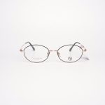 Gọng Kính Nữ RedMonkey Oval Kim Loại Đen Vàng MK-GK-RMPT08165-C04-52