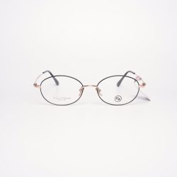 Gọng Kính Nữ RedMonkey Oval Kim Loại Đen Vàng MK-GK-RMPT08165-C04-52