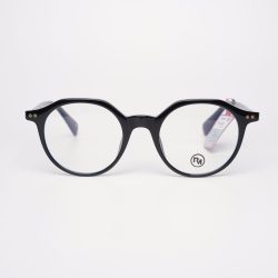 Gọng Kính Unisex RedMonkey Tròn Nhựa Đen Bóng MK-GK-RMAC009-C11-49