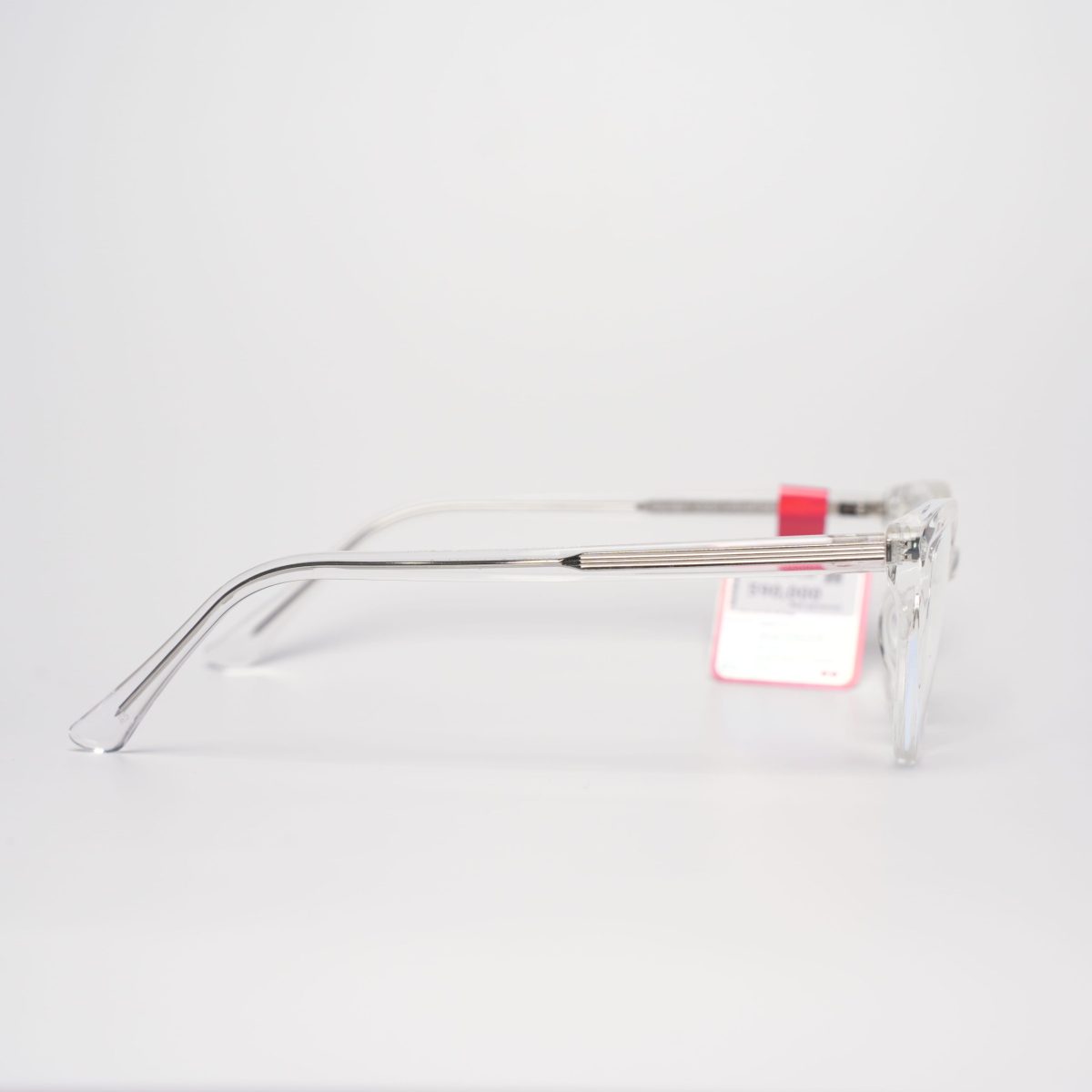 Gọng Kính Nữ RedMonkey Mắt Mèo Nhựa Trắng Trong MK-GK-RMQQ7021-C22-53 - Ảnh 2