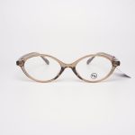Gọng Kính Nữ RedMonkey Oval Nhựa Nâu Nhạt MK-GK-RMST9051-C6-49