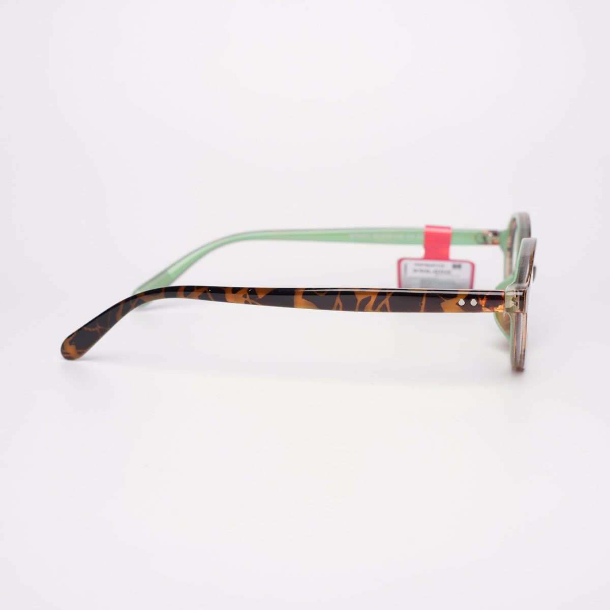 Gọng Kính Nữ RedMonkey Oval Nhựa Nâu Đậm MK-GK-RMST9051-C7-49 - Ảnh 2