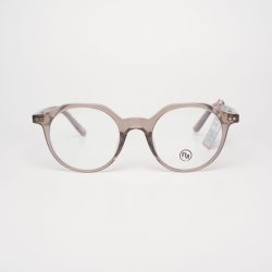 Gọng Kính Unisex RedMonkey Tròn Nhựa Nâu Trong MK-GK-RMAC011-C12-49