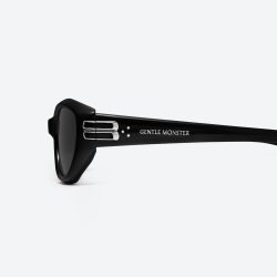 Kính mát Unisex Gentle Monster Sosomo 01 Đen - Ảnh 5
