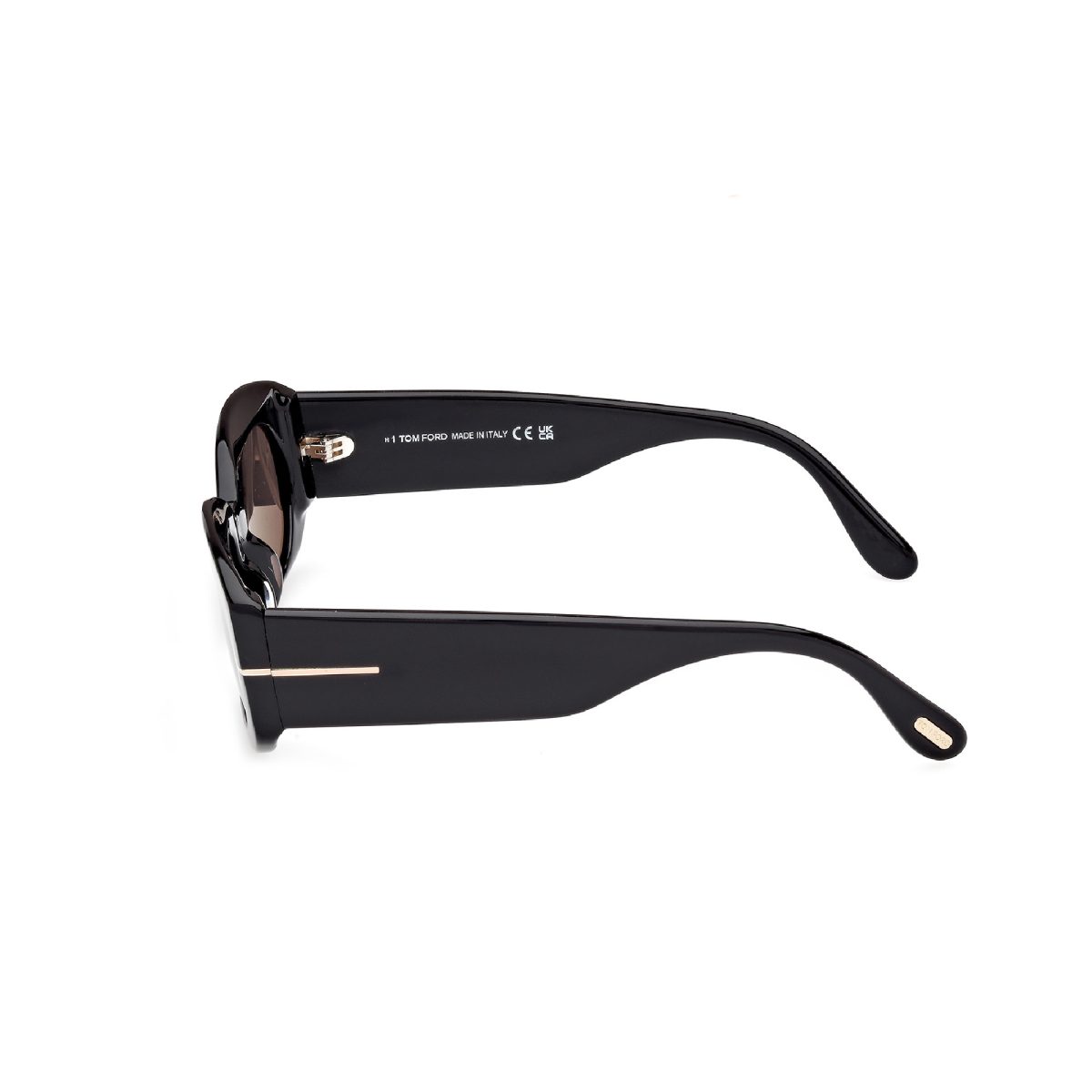 Kính mát Unisex TOM FORD TF1187 01A Đen - Ảnh 2