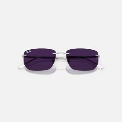 Kính Mát Unisex RayBan 0RB3768-003/MH56 Đổi Màu Tím -56 - Ảnh 3