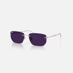 Kính Mát Unisex RayBan 0RB3768-003/MH56 Đổi Màu Tím -56 - Ảnh 4