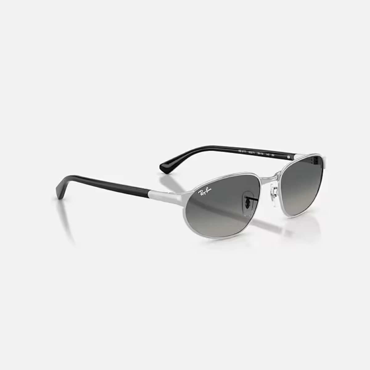 Kính Mát Unisex RayBan 0RB3777-003/7156 Bạc -56 - Ảnh 2