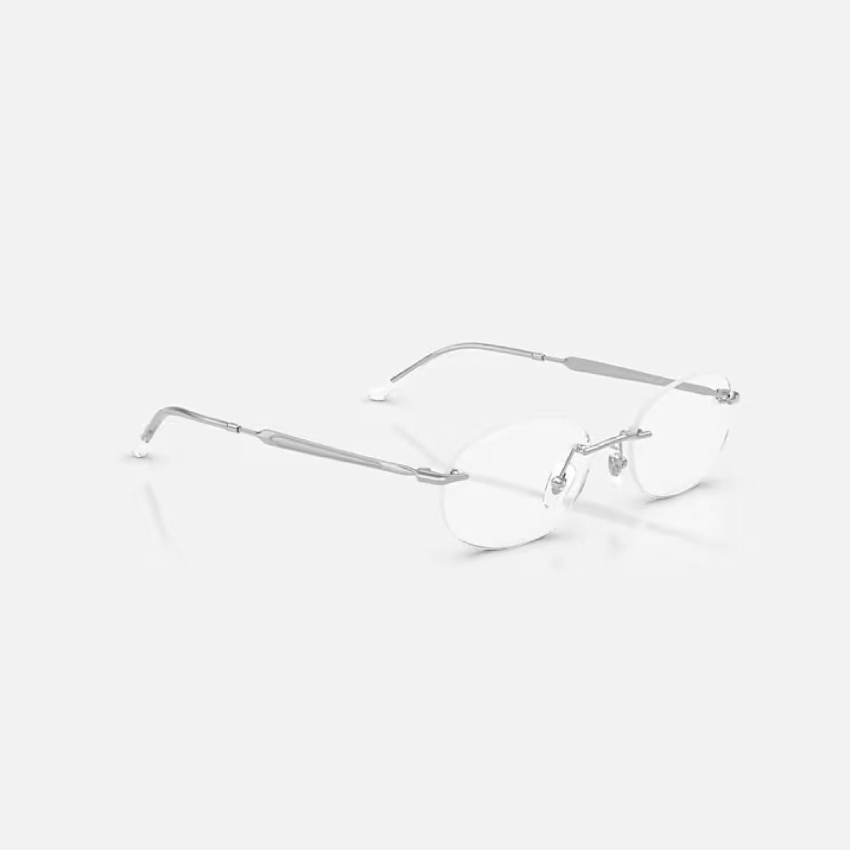 Gọng Kính Nữ RayBan 0RX3767V-2501 50 Bạc -50 - Ảnh 2