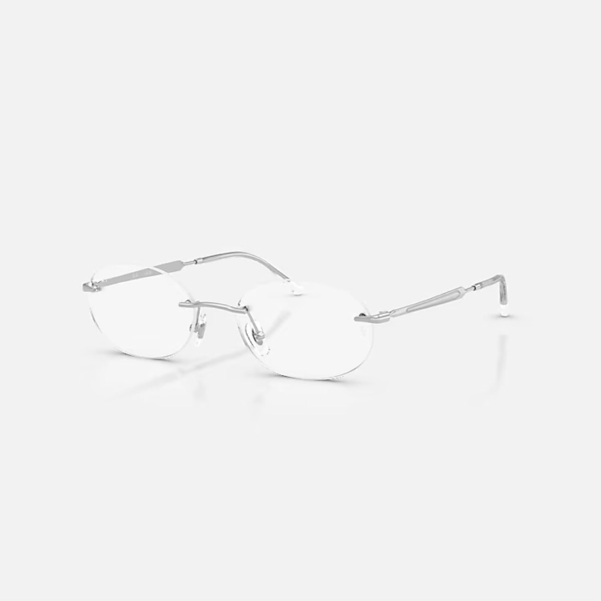 Gọng Kính Nữ RayBan 0RX3767V-2501 50 Bạc -50 - Ảnh 6