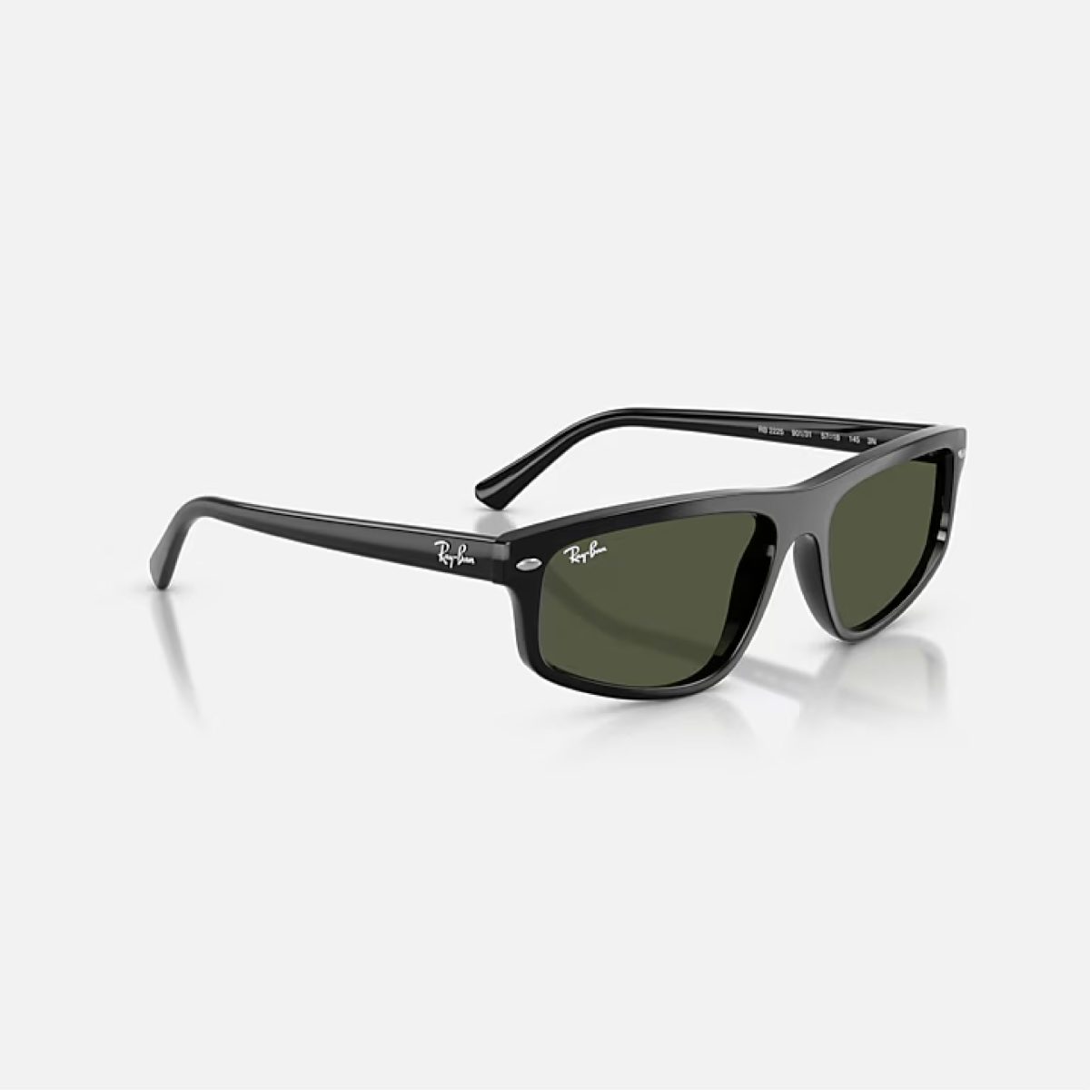 Kính Mát Unisex RayBan 0RB2225-901/3157 Đen -57 - Ảnh 2