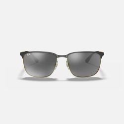 Kính Mát Unisex RayBan 0RB3569-187/8859 Vàng Đen -59 - Ảnh 4