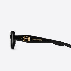 Kính mát Unisex Gentle Monster Vamp 01 Đen - Ảnh 9